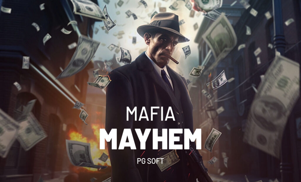 Slot Mafia Mayhem Máquina caça-níqueis, Jogo de cassino online, Temática máfia, Rodadas grátis